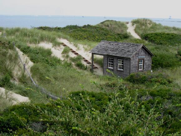 Nantucket beach by Sarah Laurence